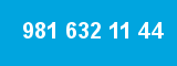 981 632 11 44 981 632 11 44